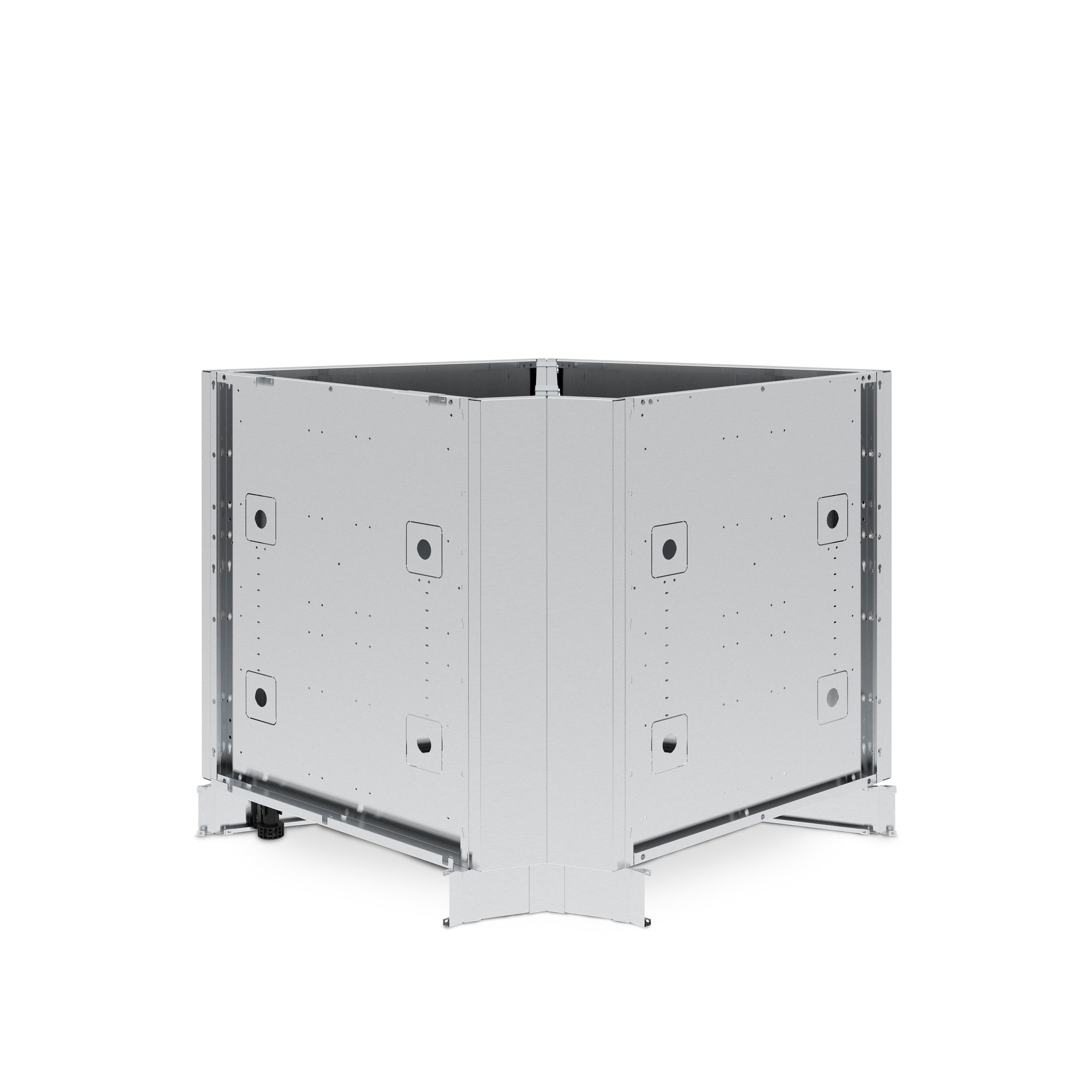 90° Corner Cabinet - Stainless Steel