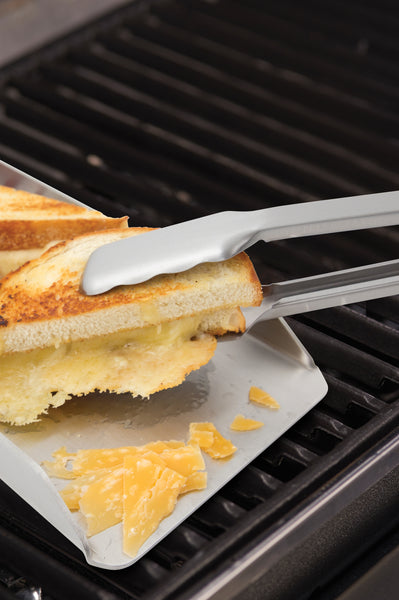 Grill Tray - Narrow Non-perforated Stainless Steel